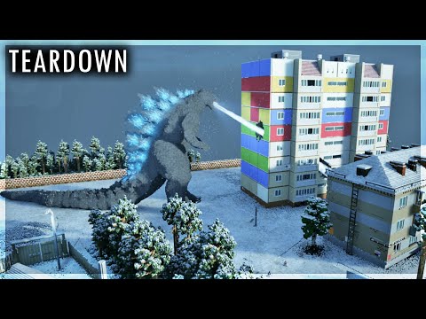 Видео: ГОДЗИЛЛА НАПАЛА НА КУКУЕВКУ! СМОГУ ЛИ Я СПАСТИ ЕЁ? TEARDOWN