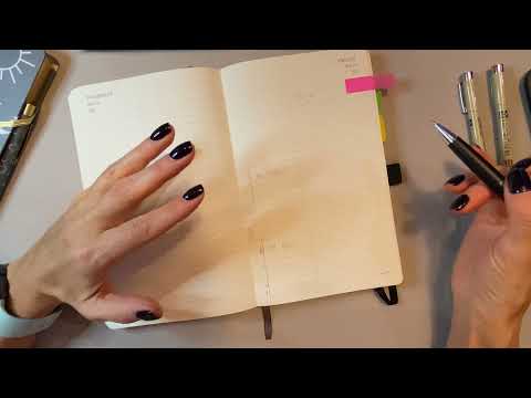 Видео: Часть 2: moleskine 18 месяцев 2021-2022