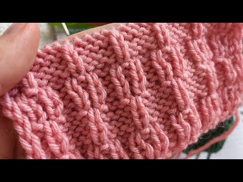 Видео: 👍🔥Потрясающе легкий узор спицами. Узор спицами для кардигана и кофты. Узор для детской кофточки