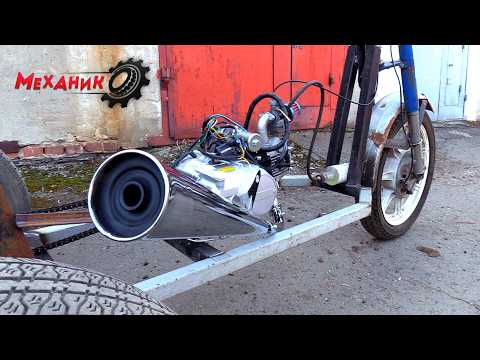 Видео: Собранный в гараже ЧЁРТОЛЕТ уже валит по дороге!