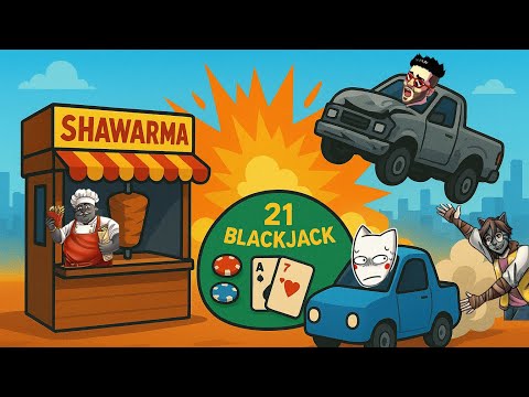 Видео: Азартный Джо Спин, повар-шаурмист Диадем, лакер-руинер Сода и невезучий Дизофф #joespeen #deadem