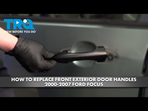 Видео: Как заменить передние наружные дверные ручки Ford Focus 2000-2007