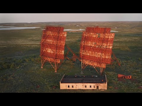 Видео: Поной. Заброшенная станция тропосферной связи "Искра", аэродром. Вокруг Кольского на "Коньке", ч. 3