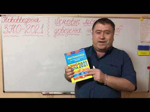 Видео: Доведення нерівностей (нововведення ЗНО-2021)