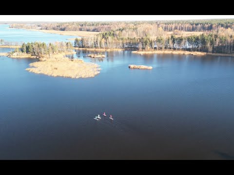 Видео: Острова Балахановского озера.