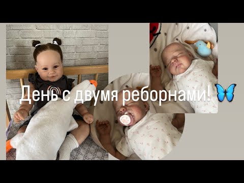 Видео: Утро/ день с реборном Софией и Аделиной!/ROLEPLAY!!!!