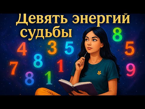 Видео: 9 энергий судьбы — Твоя энергия по дате рождения — кто ты на самом деле
