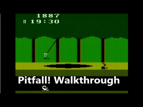 Видео: Прохождение Pitfall (все 32 сокровища и экран убийства) Atari 2600 – The No Sware Gamer