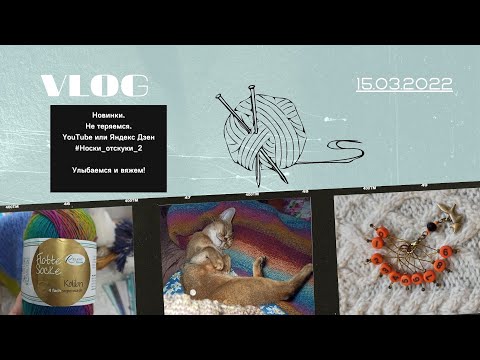 Видео: VLOG 13 Новинки. Не теряемся. YouTube или Дзен. Носки отскуки2