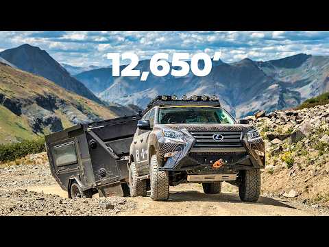 Видео: Альпийская местность Колорадо — высокогорные перевалы и узкие кольцевые дороги