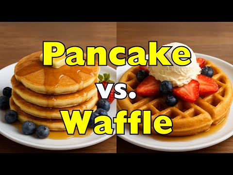 Видео: Что лучше: блины или вафли?
