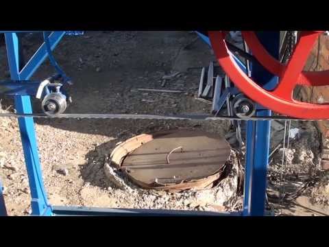 Видео: Инструкция по настройке ленточной пилорамы Титан-900