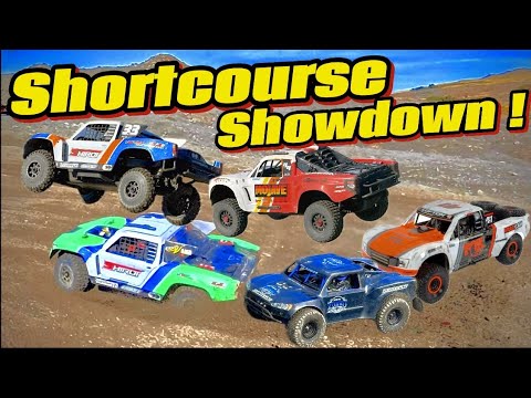 Видео: RC Short Course Mayhem! Mojave против Shiroi против UDR – Full Send Bash!