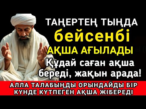 Видео: ☝️ Тыңда Өте күшті дұға бейсенбі, Алла бір күнде ойламаған ақша байлық жібереді, ризығың көбейеді ✨💯