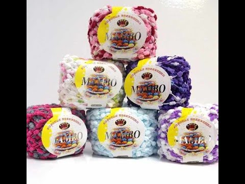 Видео: Помпонная Пряжа Мамба .Что связать? Чехол для зонта крючком.