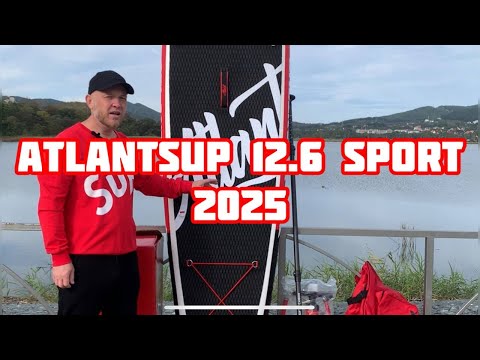 Видео: Новинка сезона 2025г ATLANTSUP TOURER PRO BLACK 12.6 sport Anniversary