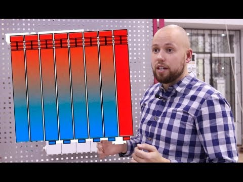 Видео: Схемы подключения радиаторов отопления.