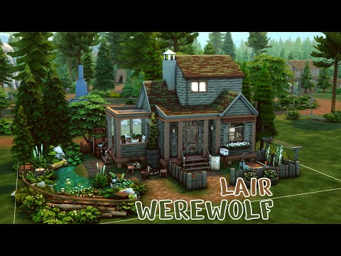 Видео: Логово оборотня Симс 4🌳Werewolf lair The Sims 4 | Строительство | NO CC