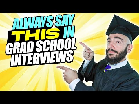 Видео: 5 вещей, которые ВСЕГДА нужно говорить на собеседовании в аспирантуру