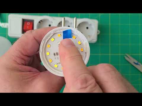 Видео: How to Quickly Repair an LED Light Bulb | Как Быстро Отремонтировать СВЕТОДИОДНУЮ Лампочку
