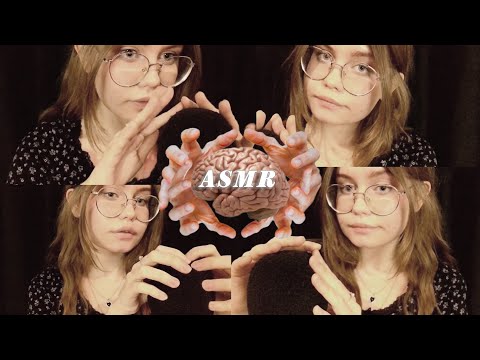 Видео: asmr ✧ неразборчивый шёпот и звуки рук  (близкий шёпот)