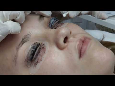 Видео: Прямой эфир. Ламинирование ресниц Lash Botox. Часть 3
