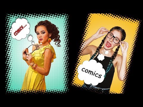 Видео: Обработка в стиле комиксов в Фотошоп