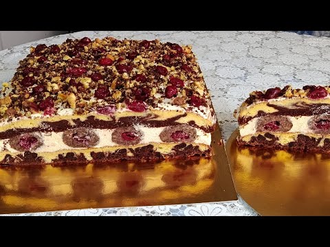 Видео: Мій авторський пляцок "Вишнева насолода"!