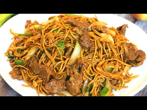 Видео: ЛУЧШЕ, ЧЕМ НА ВЫНОС - Рецепт Beef Lo Mein (Beef Lo Mein)