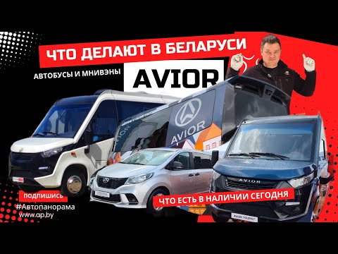 Видео: Что делают в БЕЛАРУСИ автобус на 29 мест Avior Tourist и настоящий Vip вэн Germes на базе Avior G10