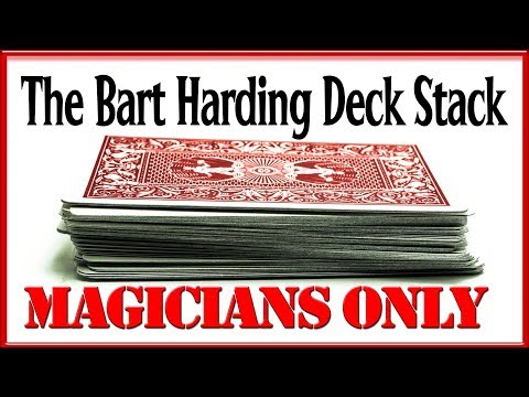 Видео: Серия «Только фокусники» | Колода карт | Колода Барта Хардинга