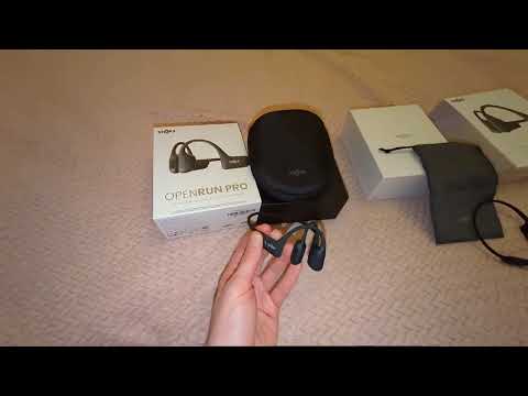 Видео: Обзор сравнение наушники  shokz openrun pro и shokz openrun.