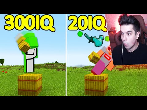 Видео: 300 IQ ПРОТИВ 20 IQ ИГРОКОВ В МАЙНКРАФТ - Реакция Игоря HappyLime!