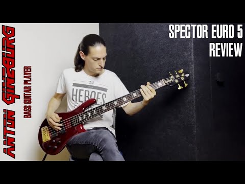 Видео: Anton Ginzburg - Spector Euro 5. Подробный обзор