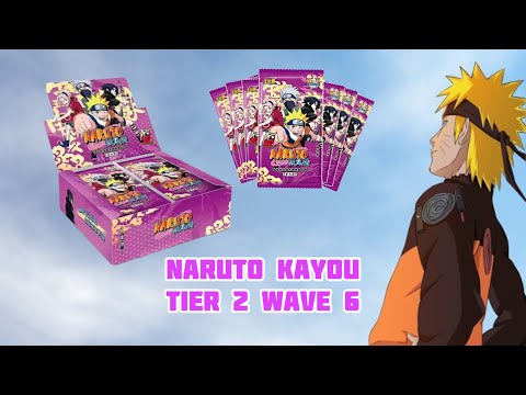 Видео: UNBOXING NARUTO KAYOU BOX TIER 2 WAVE 6/ РАСПАКОВКА НАРУТО КАЮ  КОРОБКА ТИР 2 ВОЛНА 6