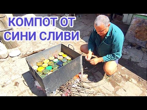 Видео: КОМПОТ ОТ СИНИ СЛИВИ! КАК ДА СИ ПРИГОТВИМ ЗИМНИНА С ПЛОДОВЕ ОТ ЛИЧНАТА ГРАДИНА! ДА СВАРИМ КОМПОТИТЕ!