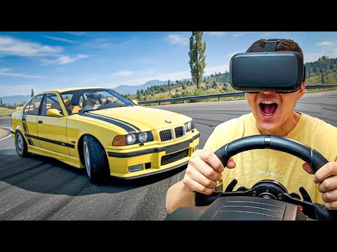 Видео: VR+Руль Бэхамен көрейік (BeamNG.drive)