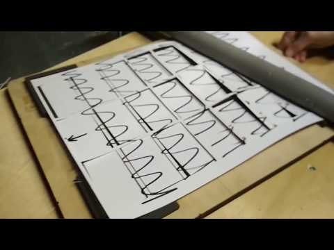 Видео: обзор работы валкового пресса с рабочей шириной - 550мм.