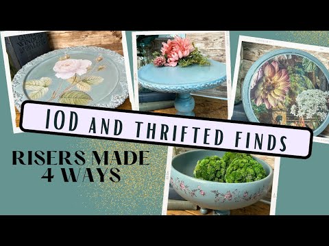 Видео: IOD и находки, купленные в секонд-хенде | Райзеры, сделанные четырьмя способами