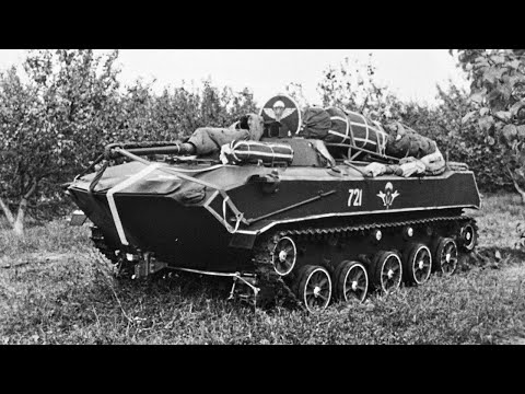 Видео: Подготовка ПРС-915 и БМД к десантированию, 1975