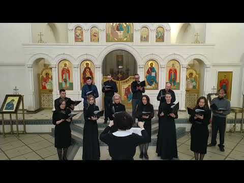 Видео: "Апрель" Виктор Цой в переложении для смешанного хора М. Страховой.