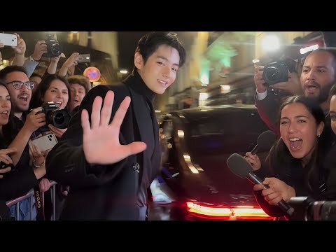 Видео: Ужин TAEHYUNG в Париже перед показом Celine на Неделе моды в Париже!