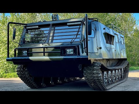 Видео: Что нужно знать при покупке модернизированного МТЛБу «автобуса-вахтовки». Плюсы и минусы / ГИРТЕК
