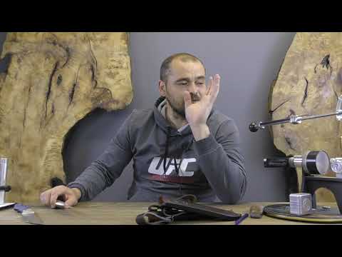 Видео: Сталь к390 от Бирюкова А.И. Часть 1я. Угол 36, тонкий финиш.