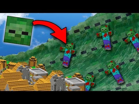 Видео: ЦУНАМИ ИЗ ЗОМБИ В МАЙНКРАФТ | НЕВИДИМЫЙ ДОМ НУБА ПРОТИВ ОГРОМНОГО ТРОЛЛИНГ ЦУНАМИ В MINECRAFT