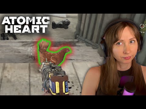 Видео: ДЕРЕВЕНСКАЯ КУРОЧКА 🤖 atomicheart #6_1