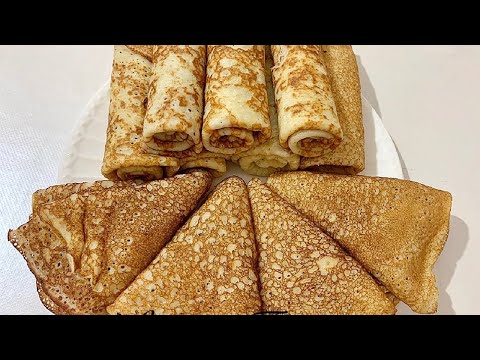 Видео: АЖУРНЫЕ БЛИНЧИКИ, ИЗ КЕФИРА. БЕЗ СОДЫ. СКАЗОЧНАЯ ВКУСНЯТИНА. | БЛИНЫ |