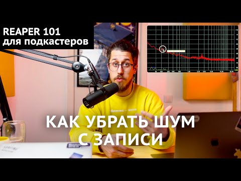 Видео: Как убрать шум с записи голоса | REAPER 101 | Урок 5