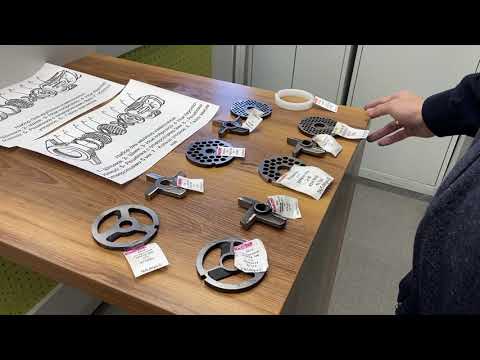 Видео: КАК УСТАНАВЛИВАТЬ НОЖИ на МЯСОРУБКИ МИМ-300, МИМ-600