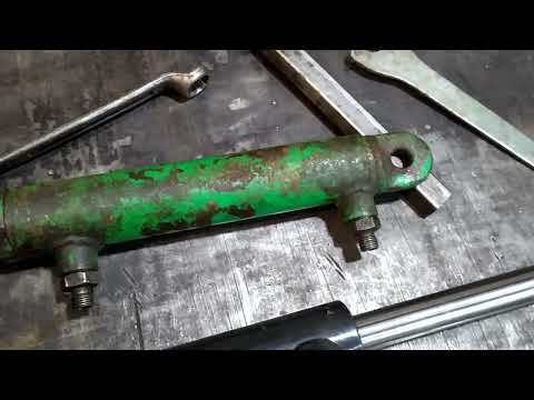 Видео: 4 часть   установка цилиндров поворота укороченных мостов УАЗ крабового хода минипогрузчика Димок